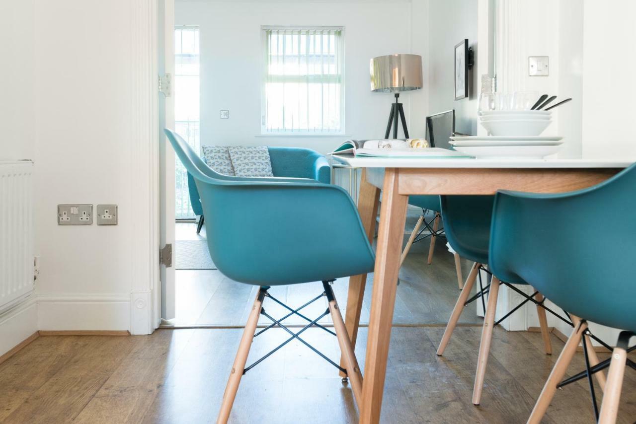 The Blue Compass - Central 4Bdr With Garden Apartment Оксфорд Екстериор снимка