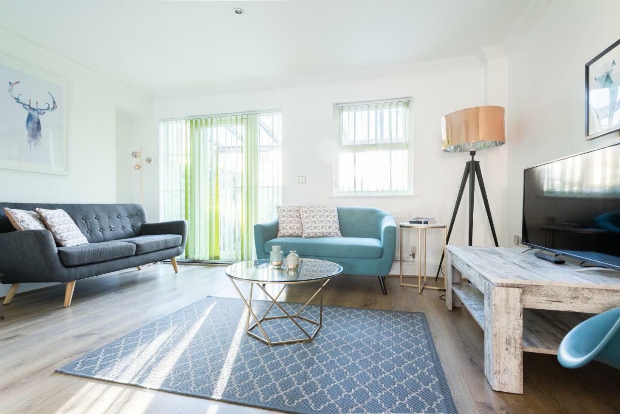 The Blue Compass - Central 4Bdr With Garden Apartment Оксфорд Екстериор снимка
